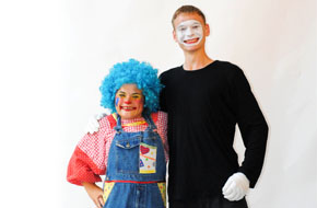 Mime and Clown